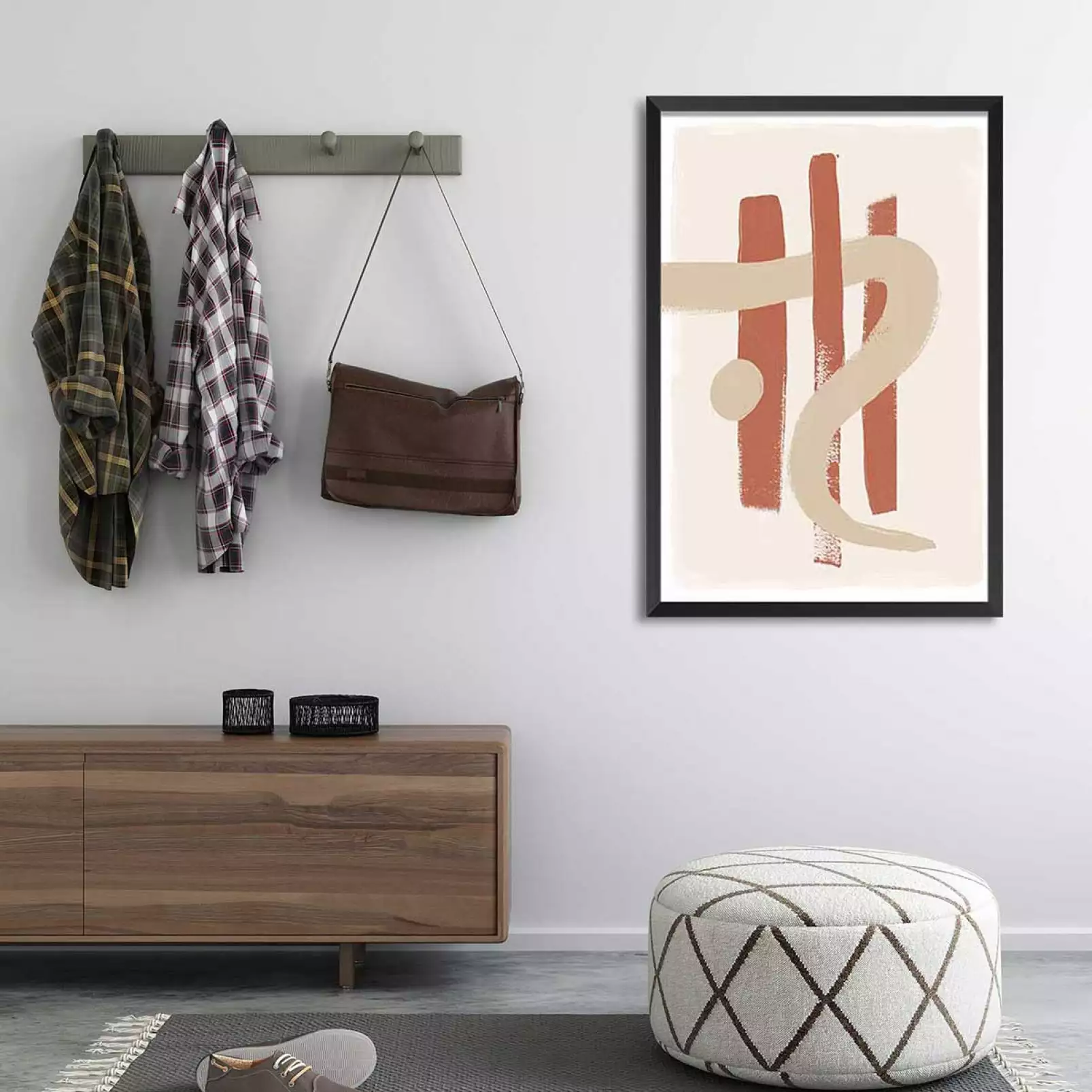 affiche-art-abstrait-abstract-beige