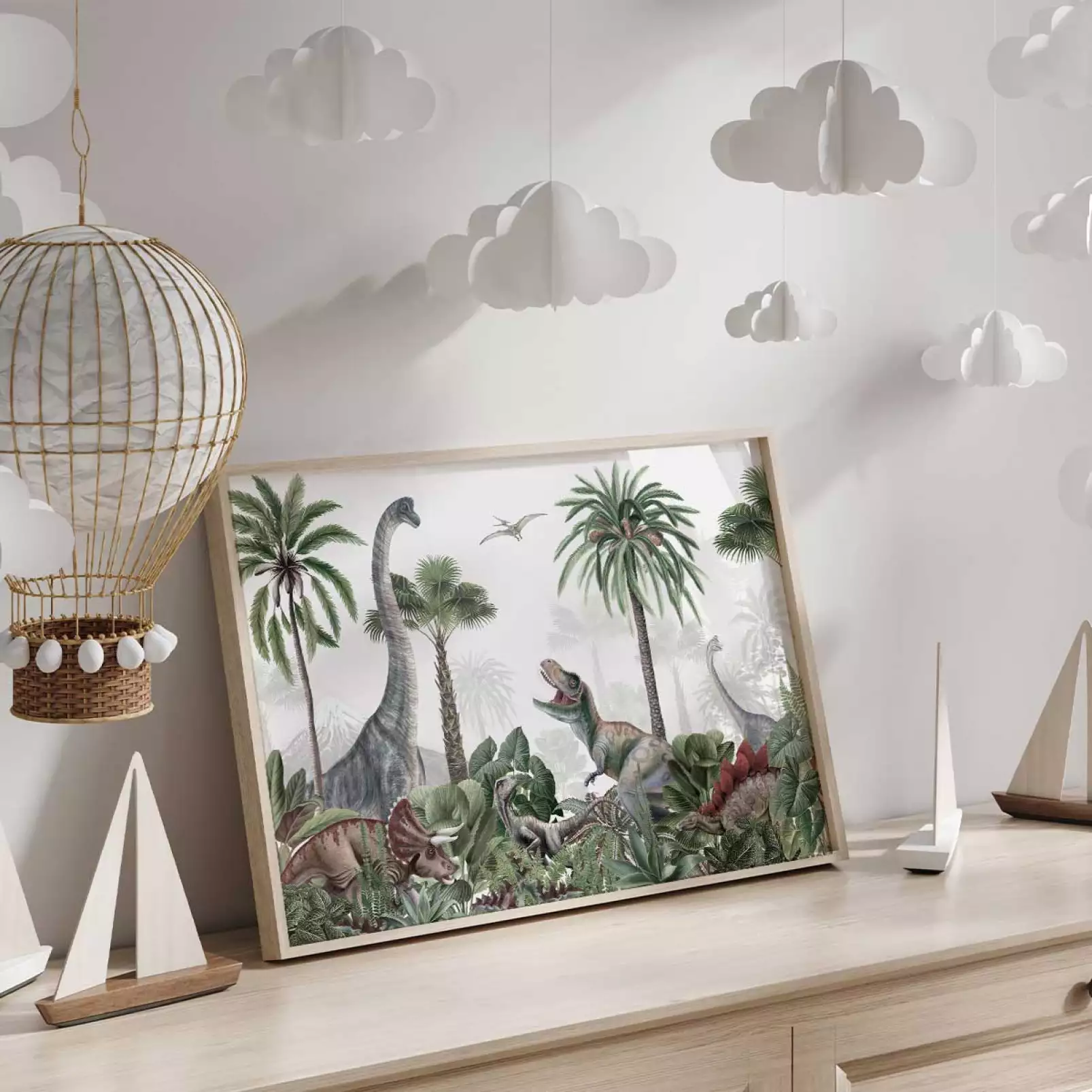 affiche-dinosaure-triceraptor-et-cie