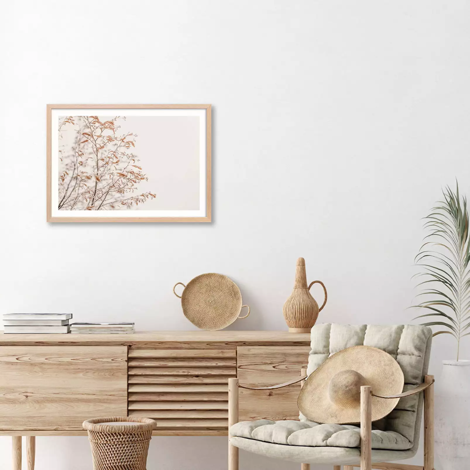 affiche-plantes-branches-givrees