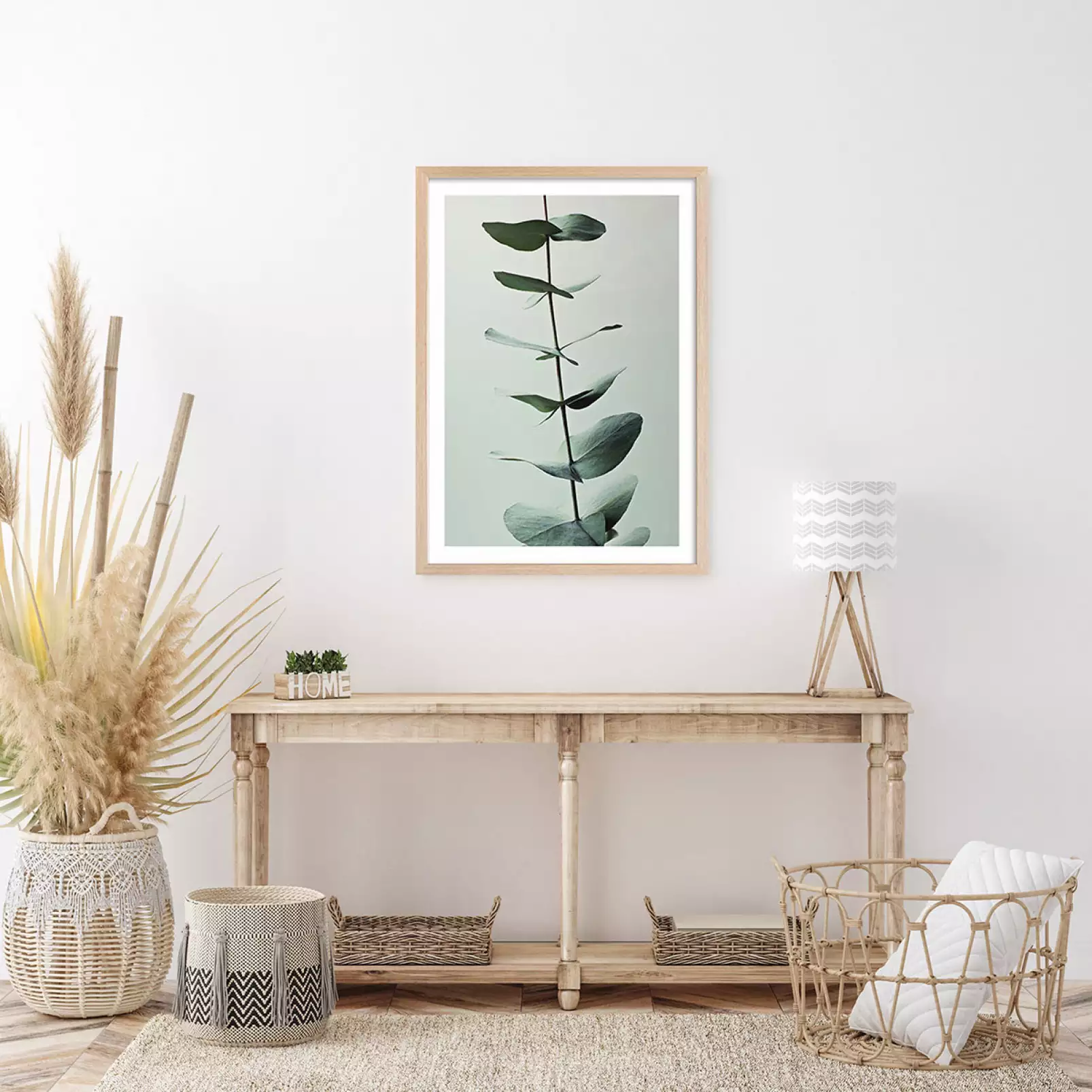 fleur-tableau-vert-d-eau