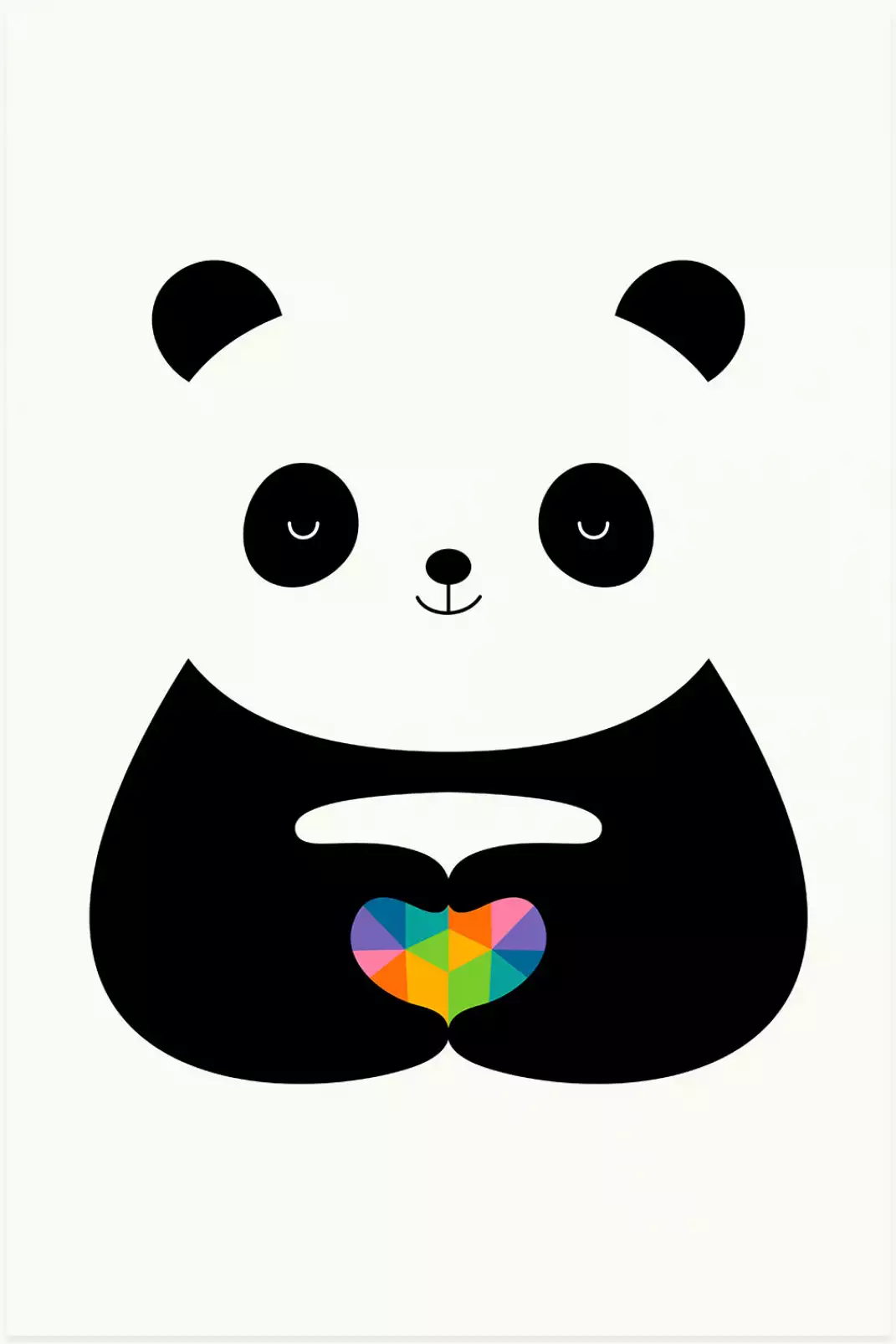 poster-enfant-love-panda