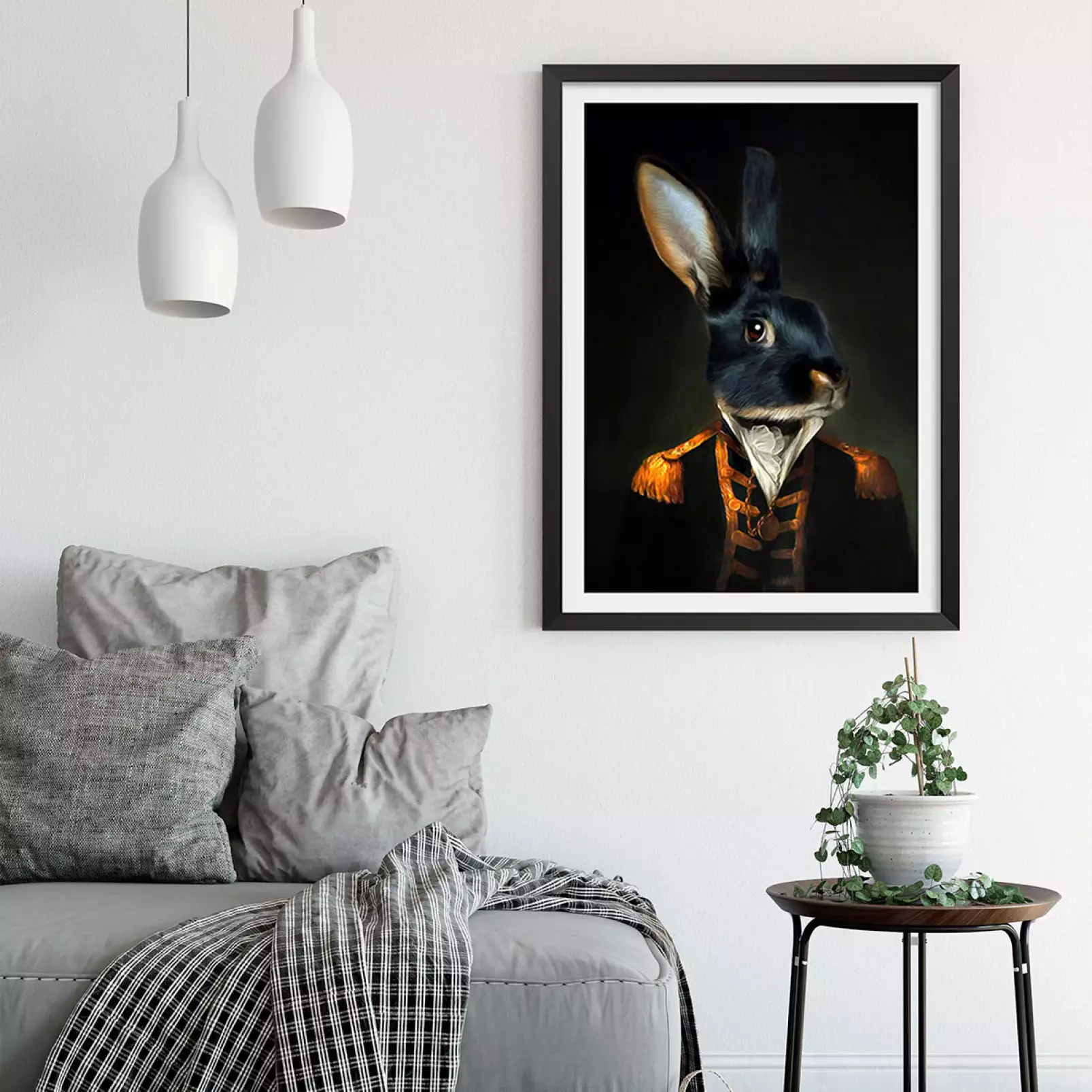 tableau-animaux-habilles-curtis-le-lapin