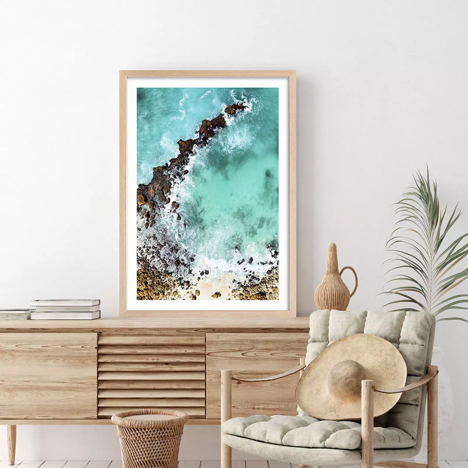 tableau-paysage-mer-agua-azul
