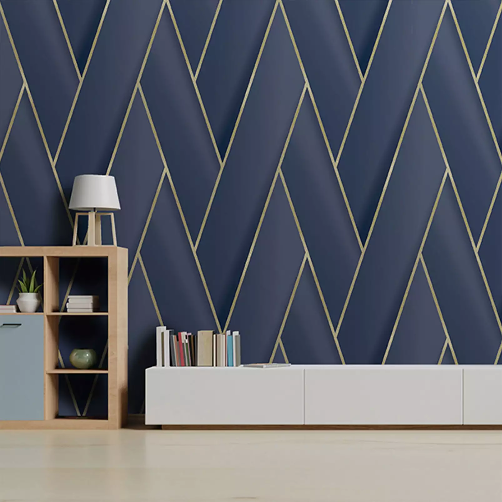 tapisserie-art-deco-bleu-dore