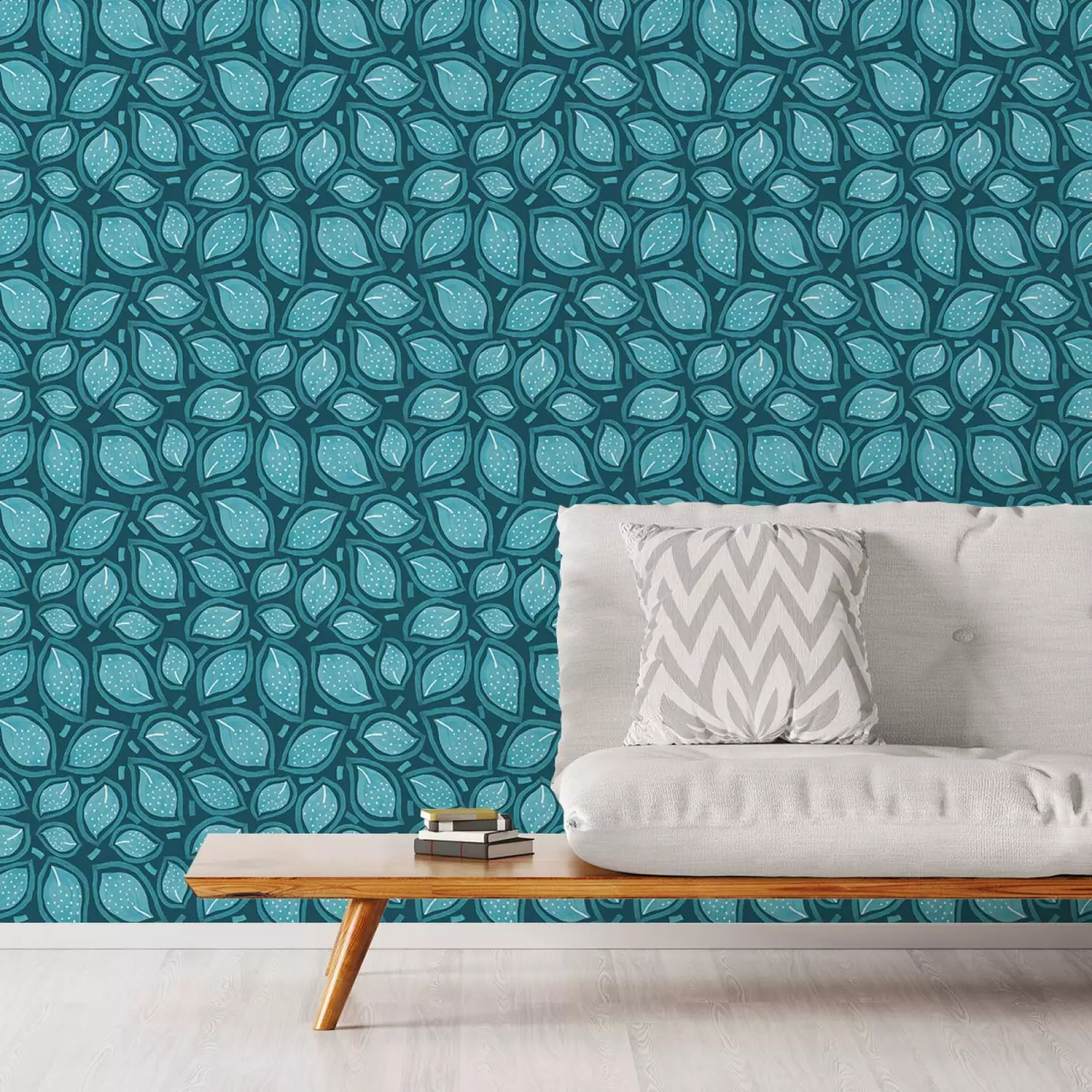 tapisserie-enfant-turquoise-eparse