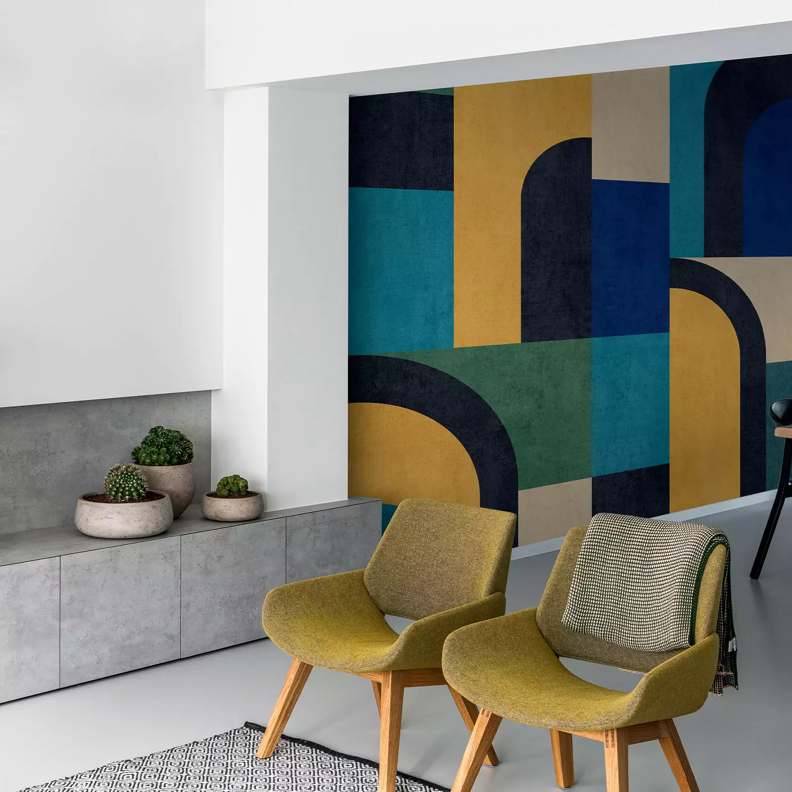 tapisserie-panoramique-graphique-blue-block